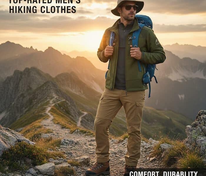 Top-Rated Men’s Hiking Clothes for Comfort, Durability & Style in the US